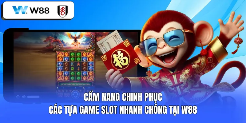 Cẩm nang chinh phục các tựa game slot nhanh chóng tại W88